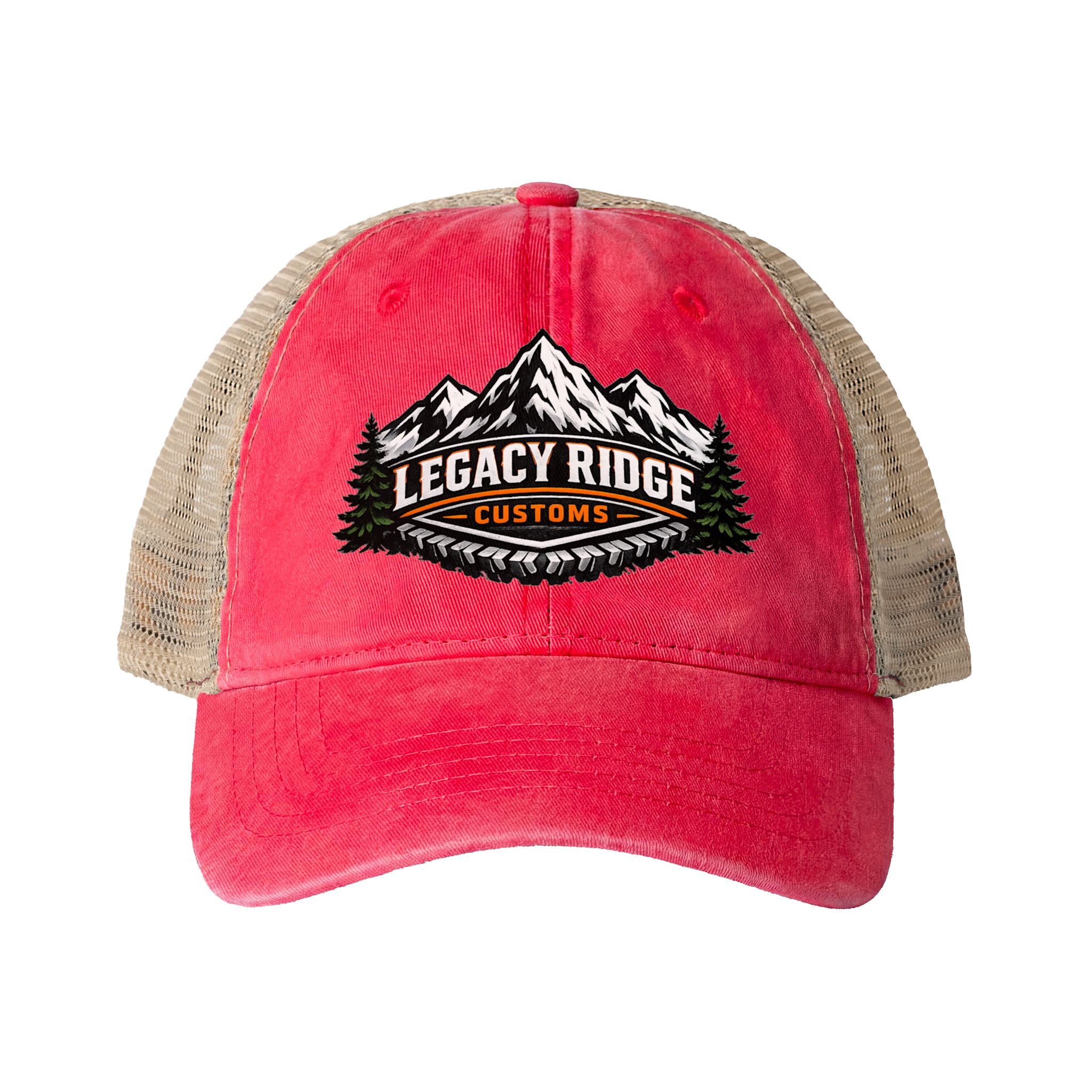 Women's Washed Mesh-Back Cap