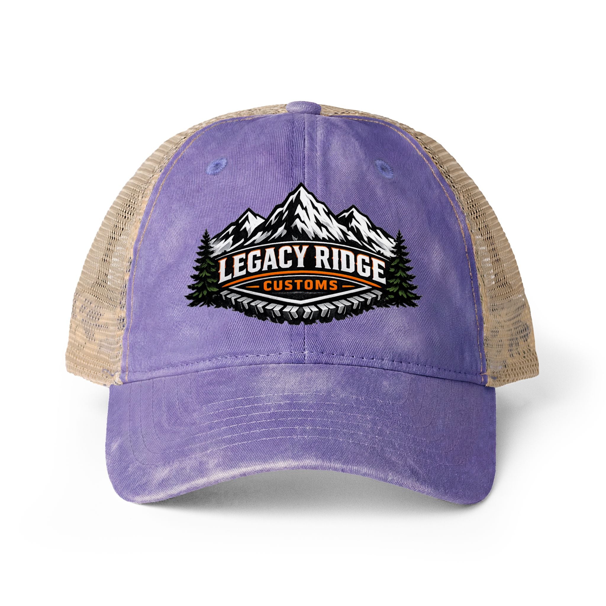 Women's Washed Mesh-Back Cap