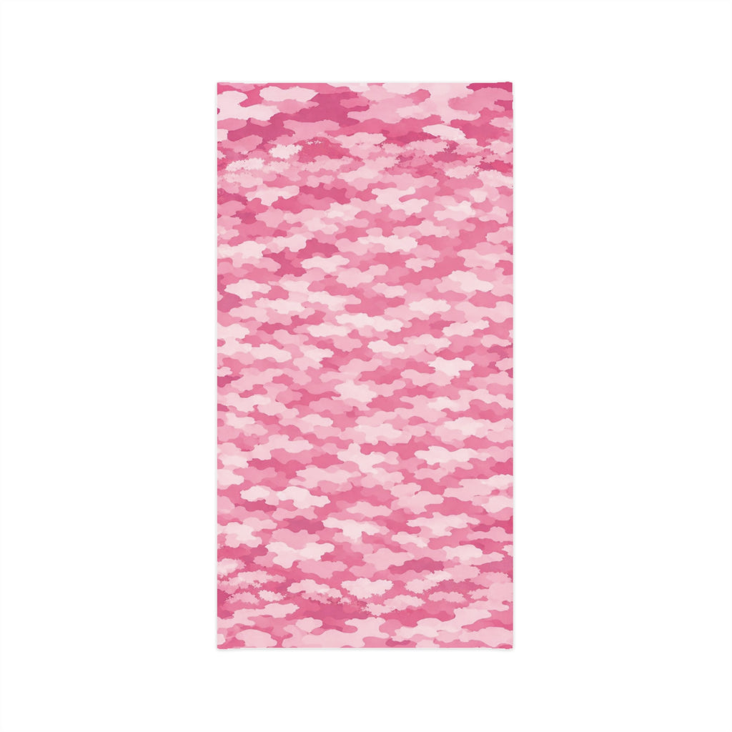 Adventure Girl Neck Gaiter — "Wild & Free" Pink Camo Outdoor Bandana