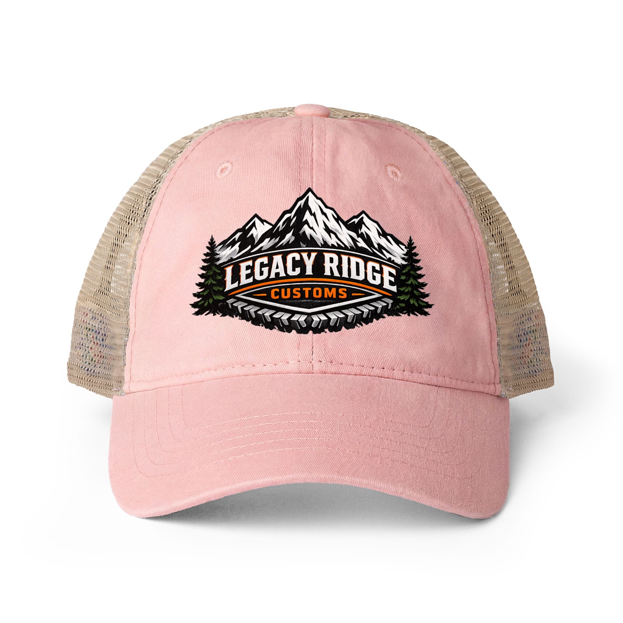 Women's Washed Mesh-Back Cap