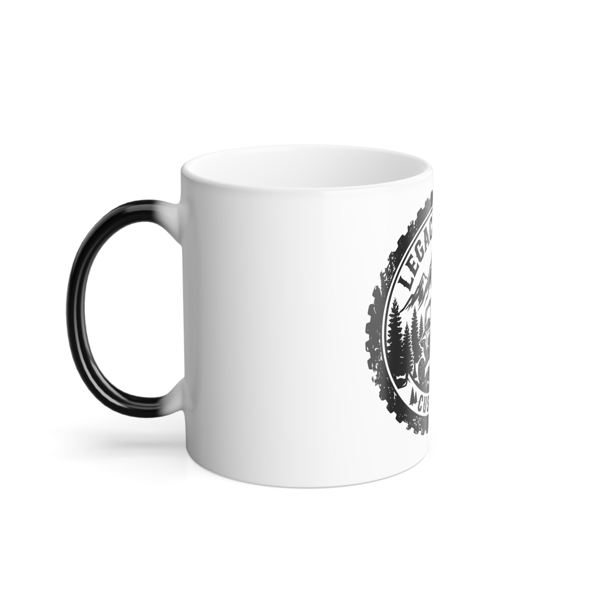 Color-Changing Mug — Legacy Ridge Customs Off-Road Jeep Logo, 11oz