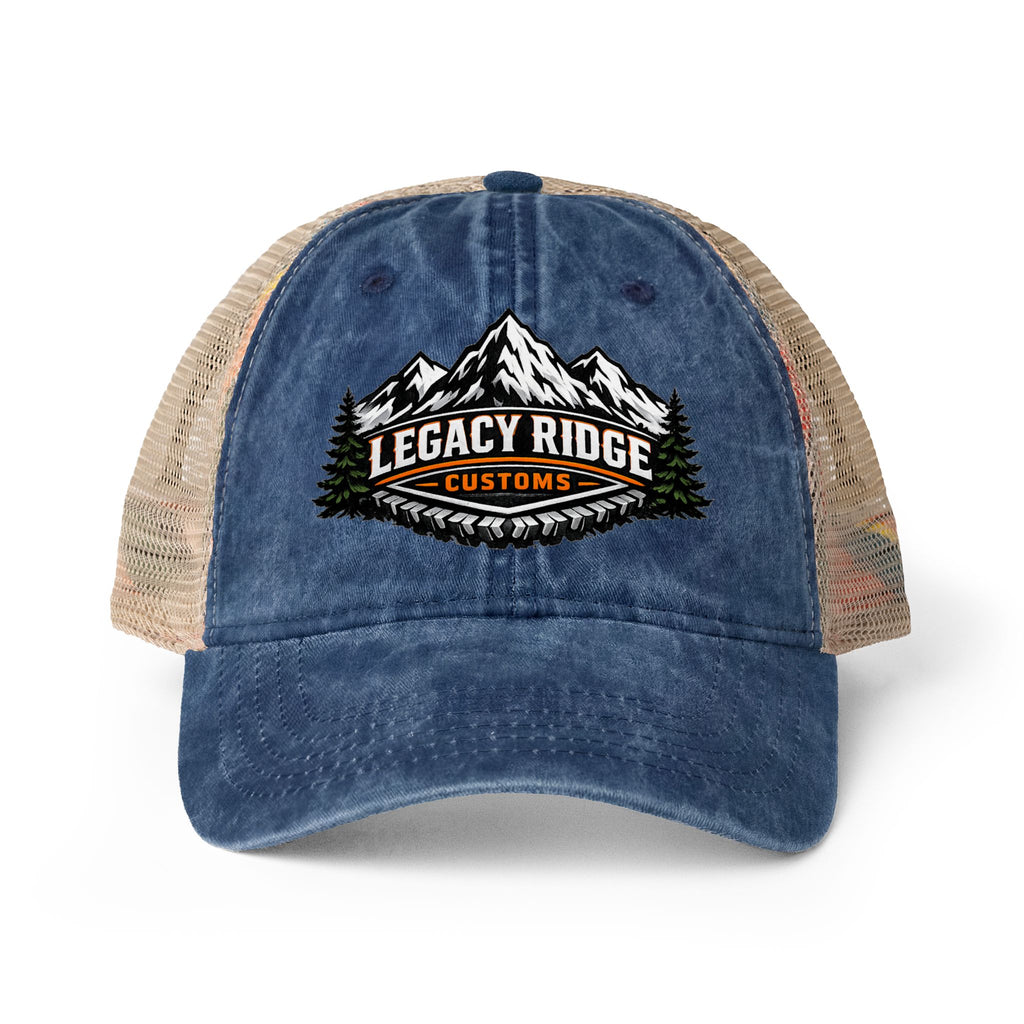 Women's Washed Mesh-Back Cap