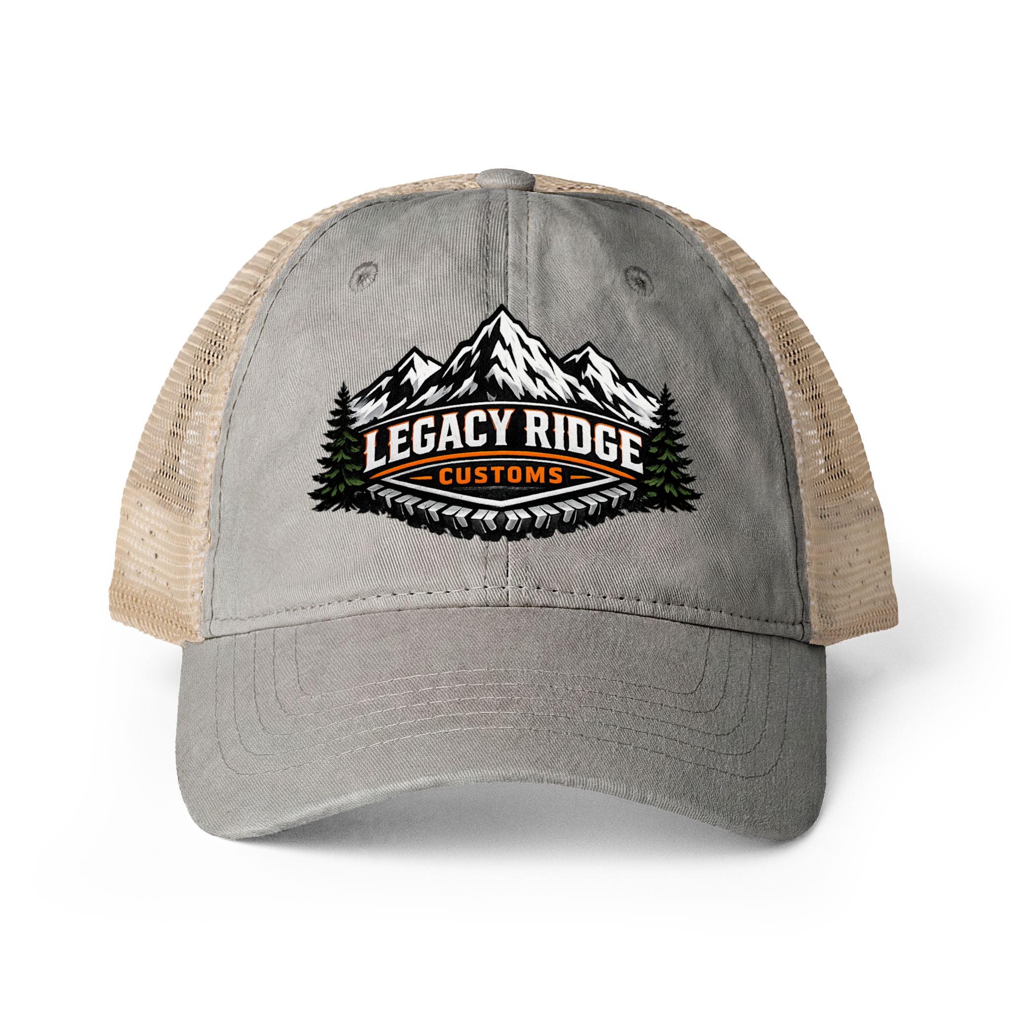 Women's Washed Mesh-Back Cap