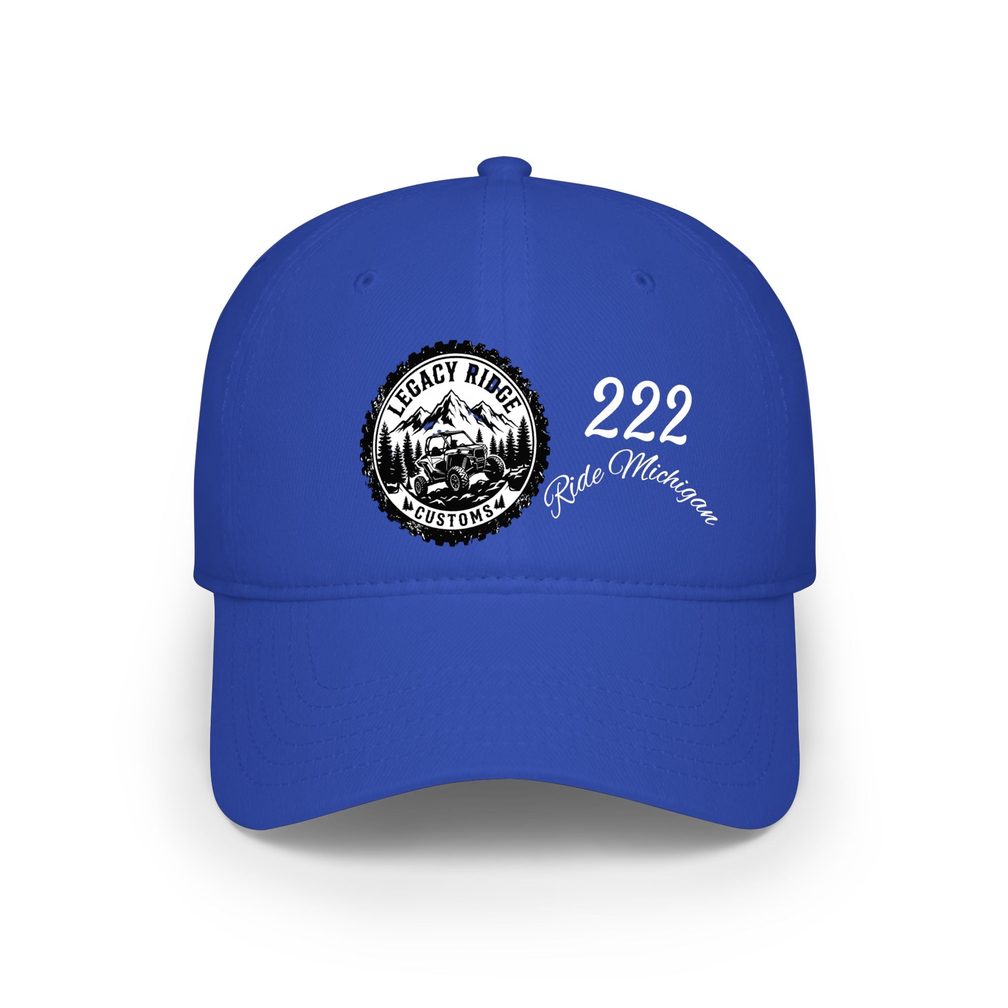 Legacy Riders 222 Red Low Profile Baseball Cap