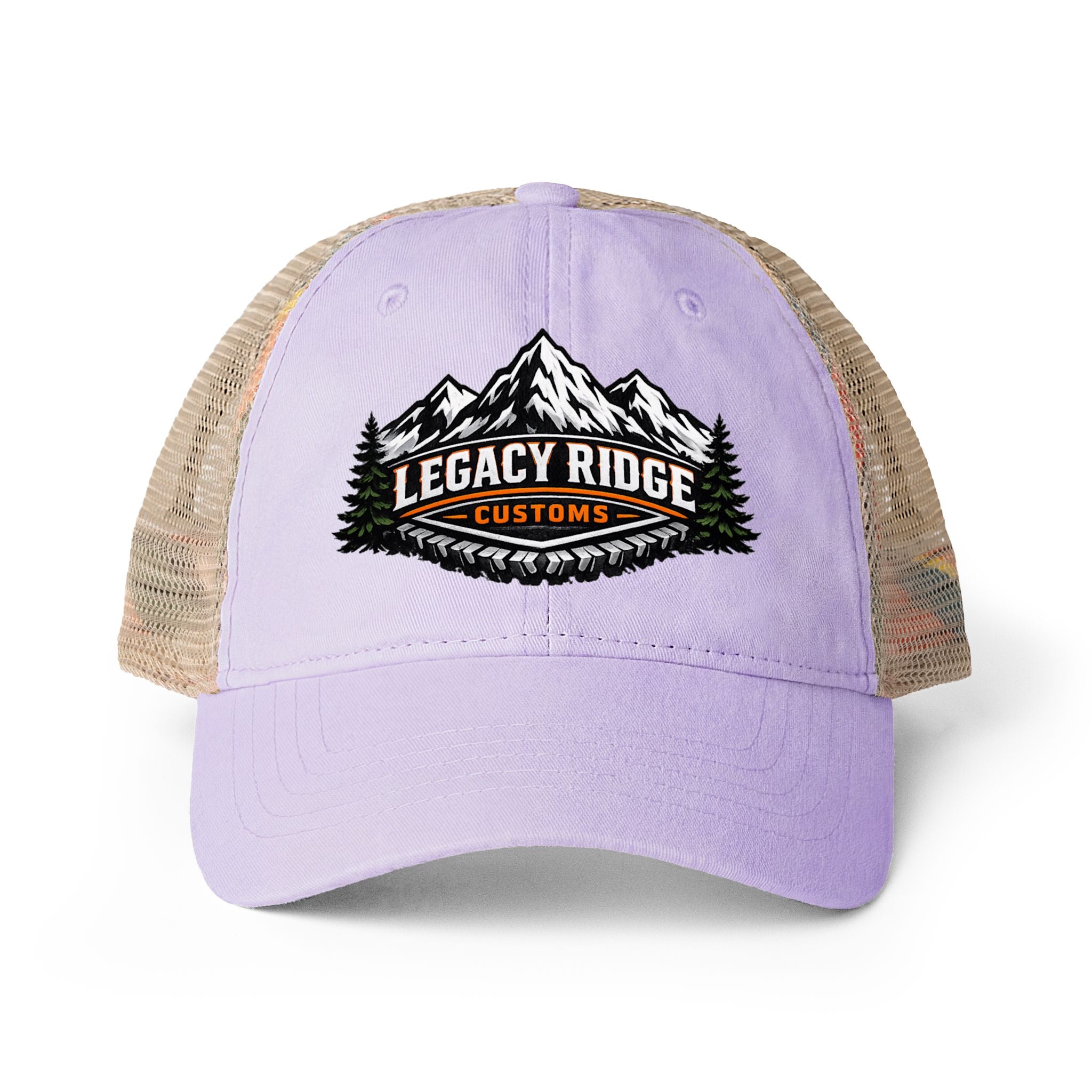 Women's Washed Mesh-Back Cap