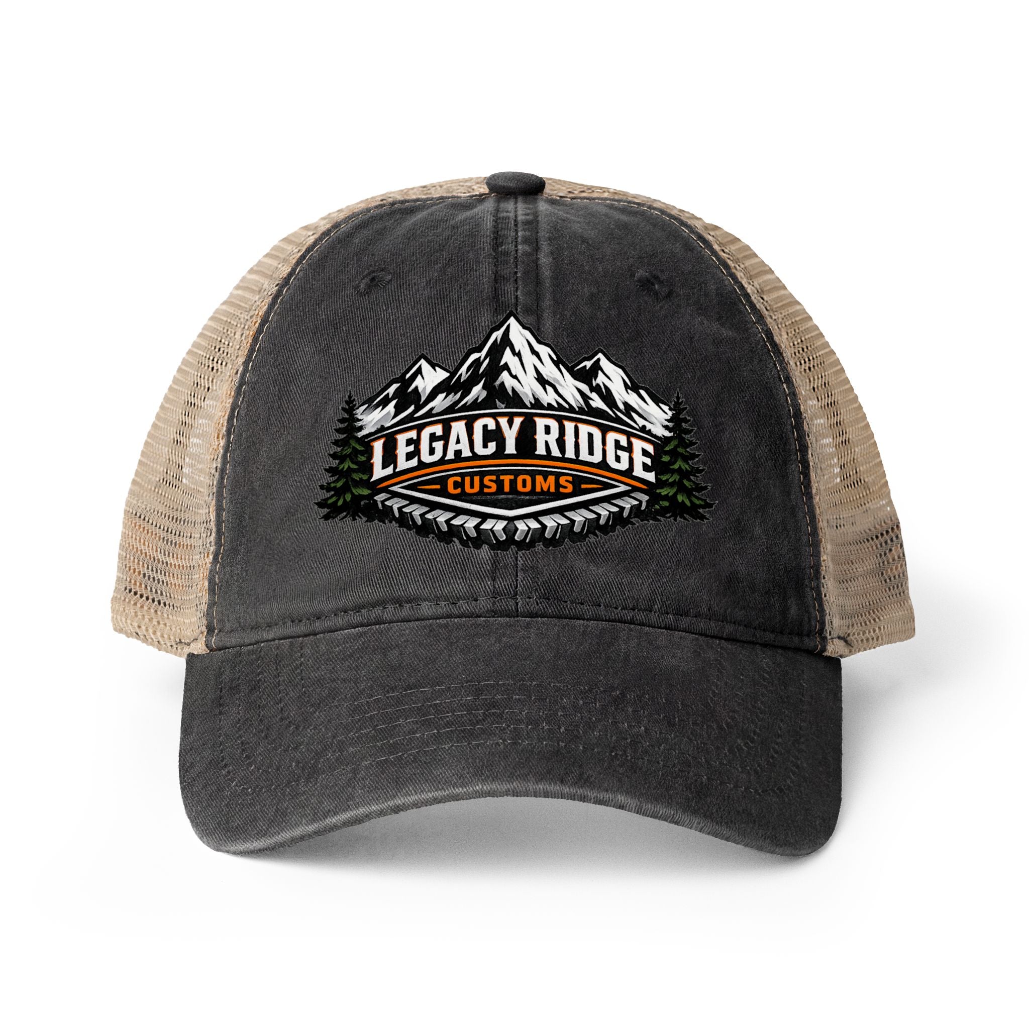 Women's Washed Mesh-Back Cap