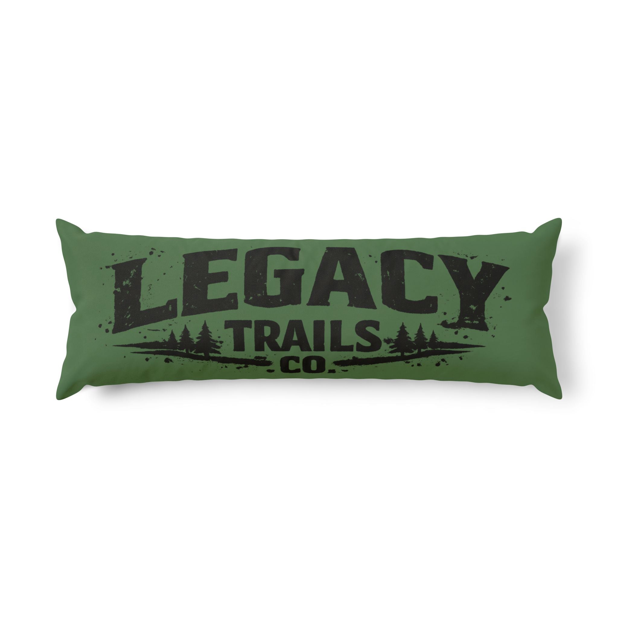 Bear Paw Body Pillow — 'Legacy Trails Co.' Honey Bear Decorative Body Pillow for Cabin, Camping & Nature Lovers