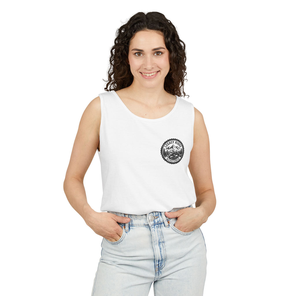 Outdoor Camp Vibes Tank Top — 'Camp Life' Graphic Tank