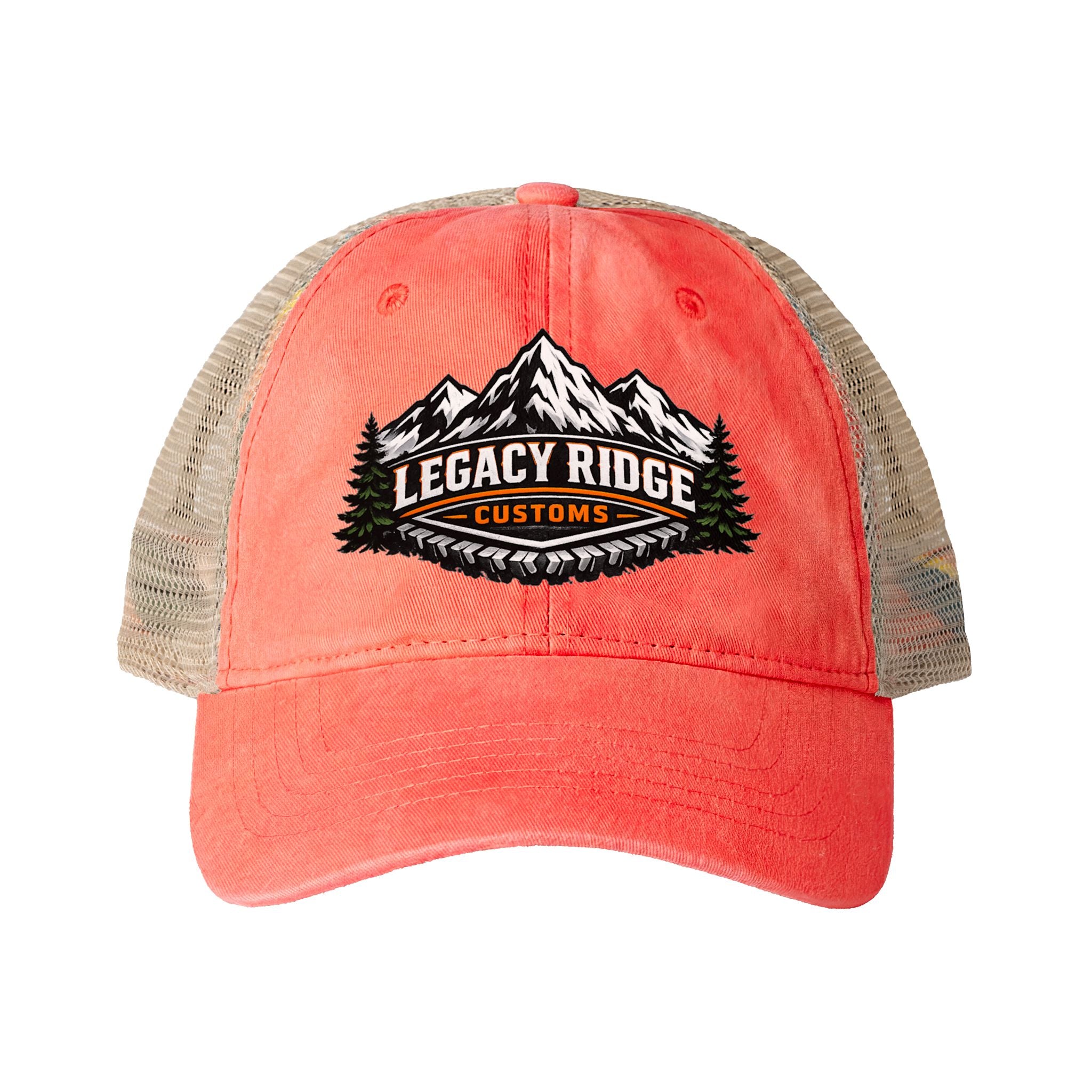 Women's Washed Mesh-Back Cap