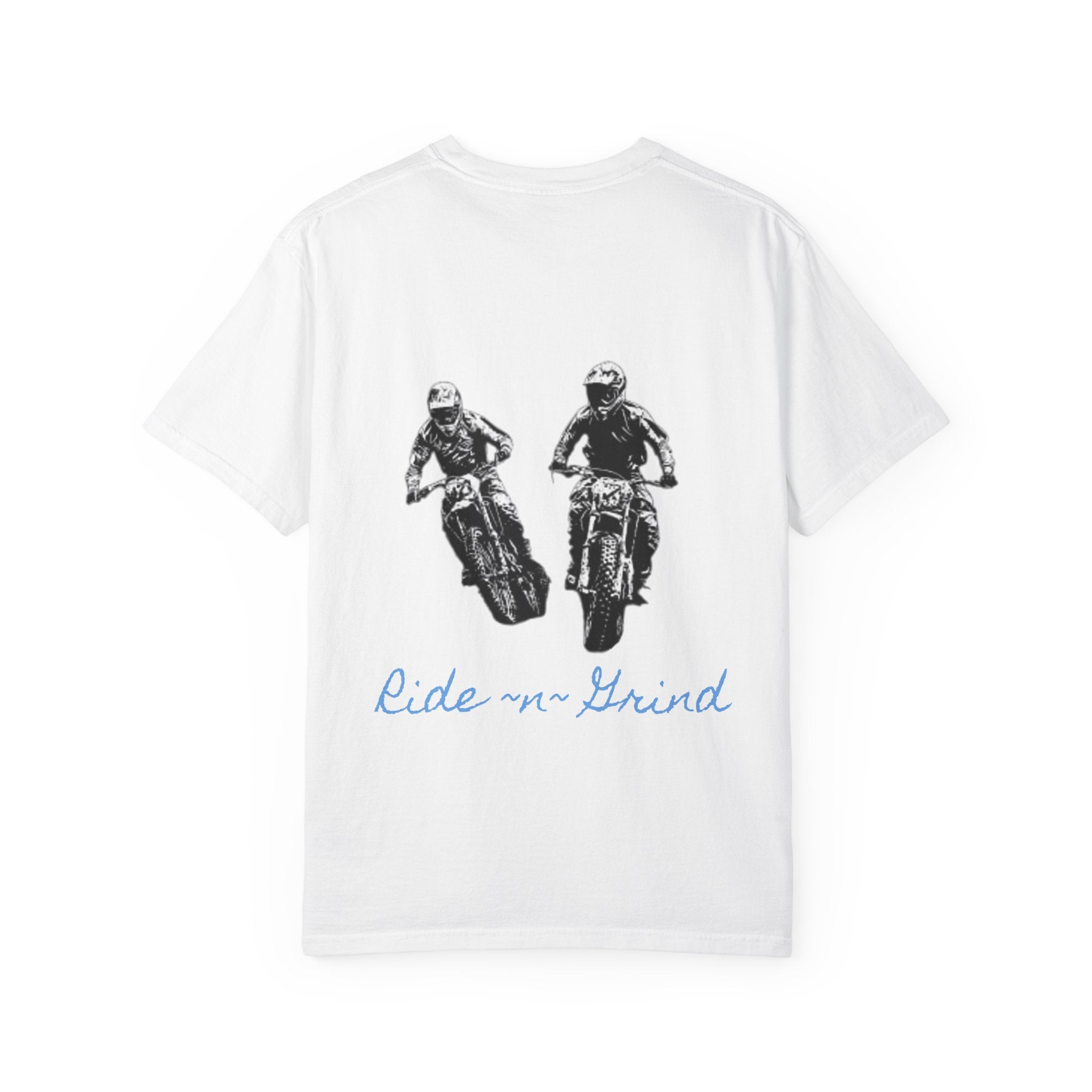 Ride or Grind Motorcycle T-Shirt — '222' Moto Graphic Tee