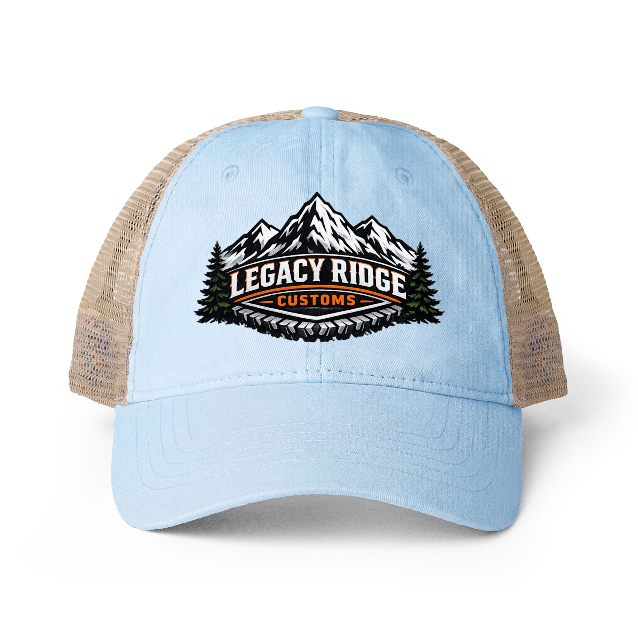 Women's Washed Mesh-Back Cap