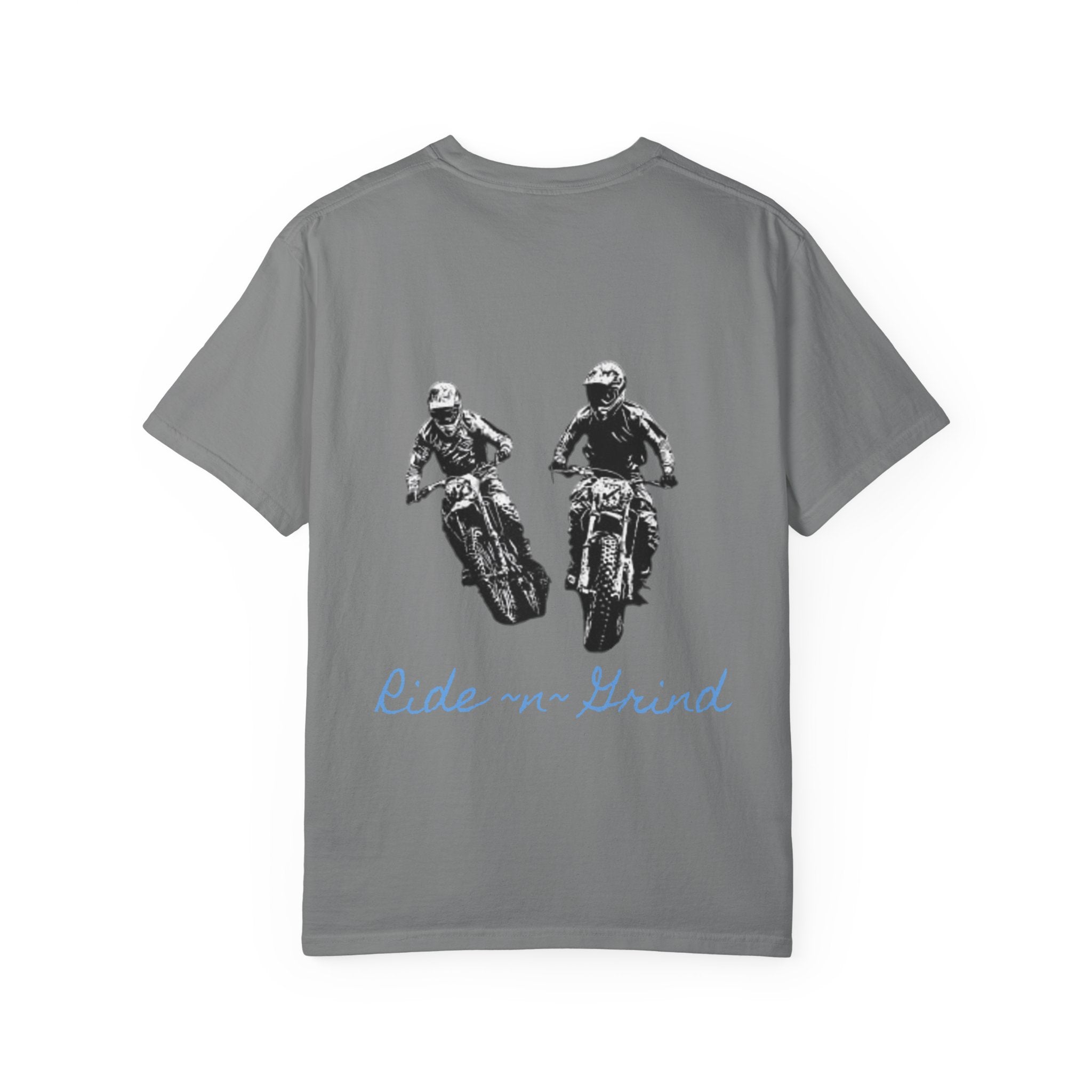 Ride or Grind Motorcycle T-Shirt — '222' Moto Graphic Tee